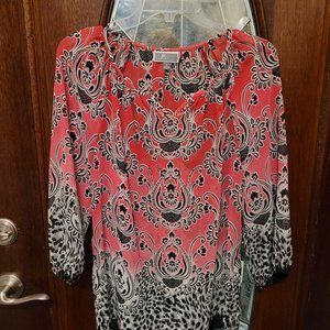 JM Collection Macy's Womesn Top